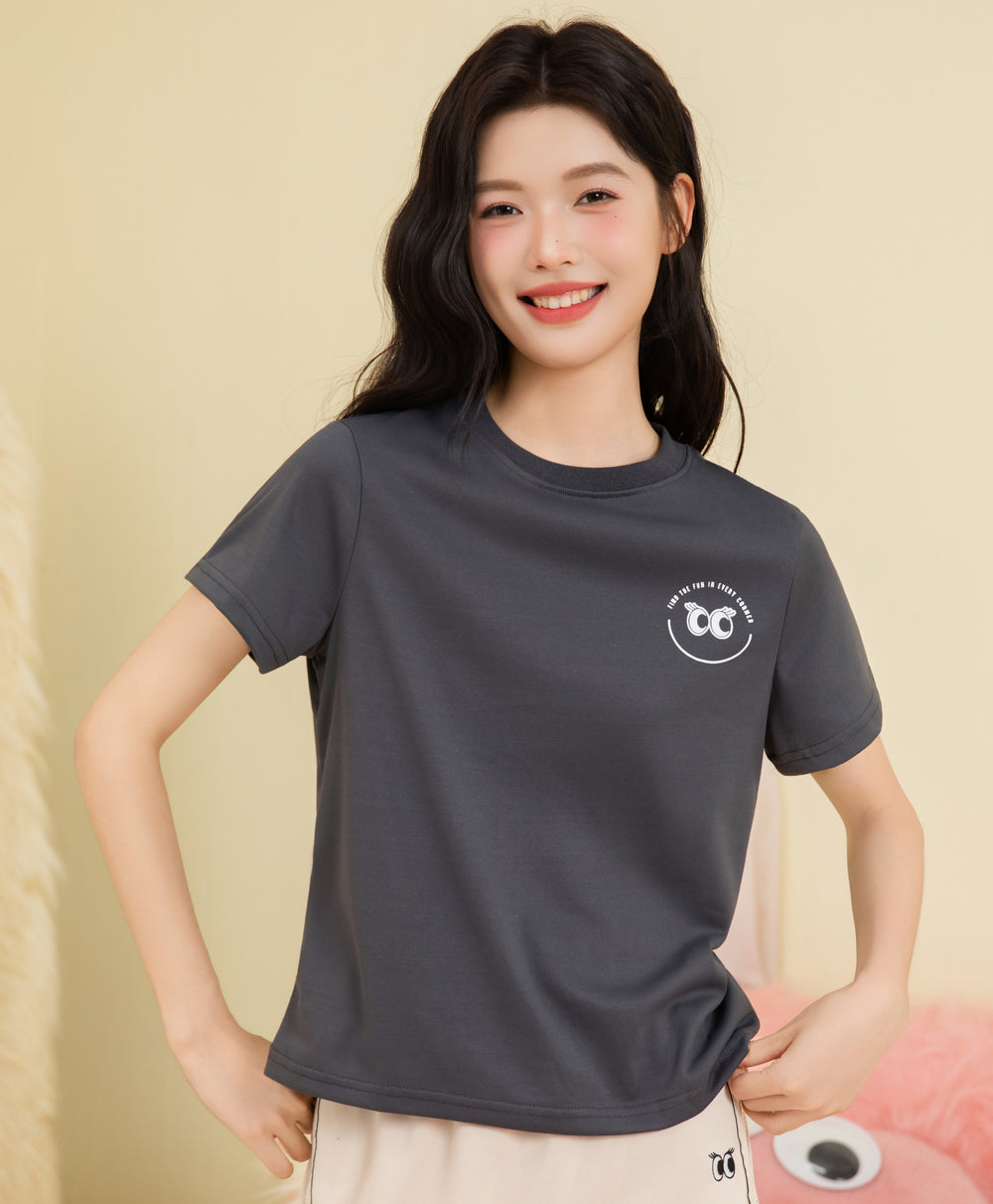 Peekaboo Relaxed Fit Tee