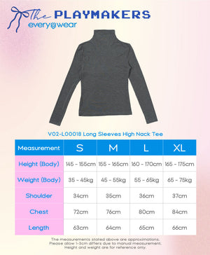 The Playmakers Long Sleeves High Neck Tee