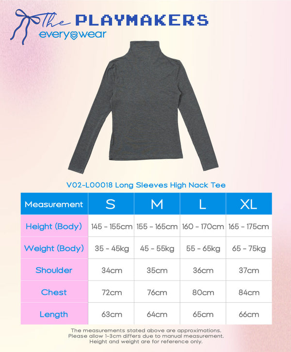 The Playmakers Long Sleeves High Neck Tee