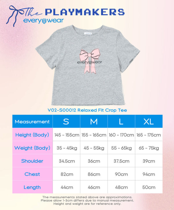 The Playmakers Relaxed Fit Crop Tee