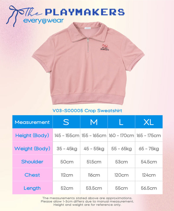 The Playmakers Crop Sweatshirt