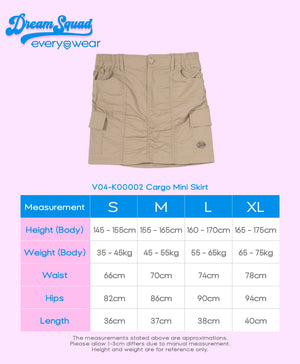 Dream Squad Cargo Mini Skirt