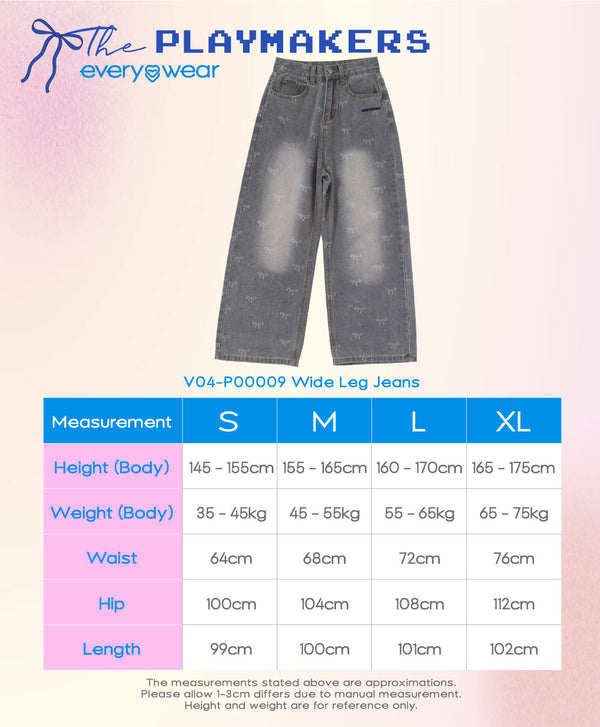 The Playmakers Wide leg Jeans