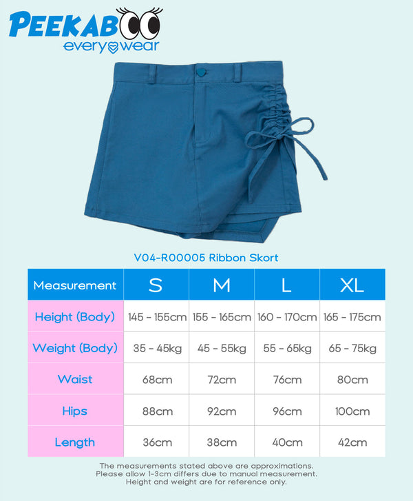 Peekaboo Ribbon Skort