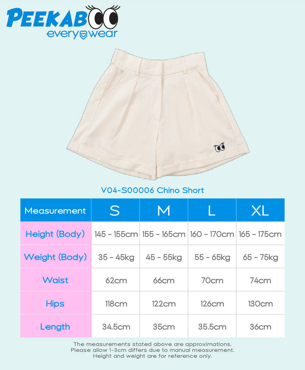 Peekaboo Chino Shorts