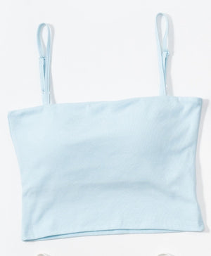 Pickle Me Shining Glow Padded Tube Top