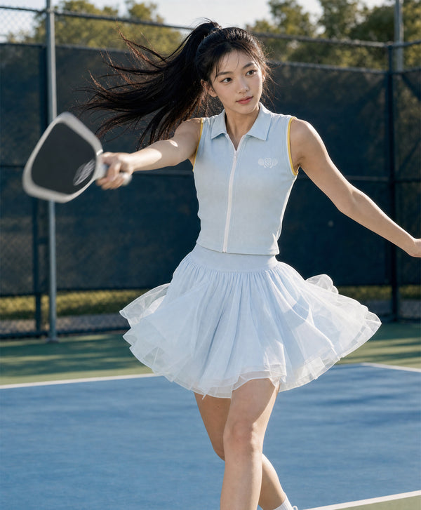 Pickle Me Pleated Skort